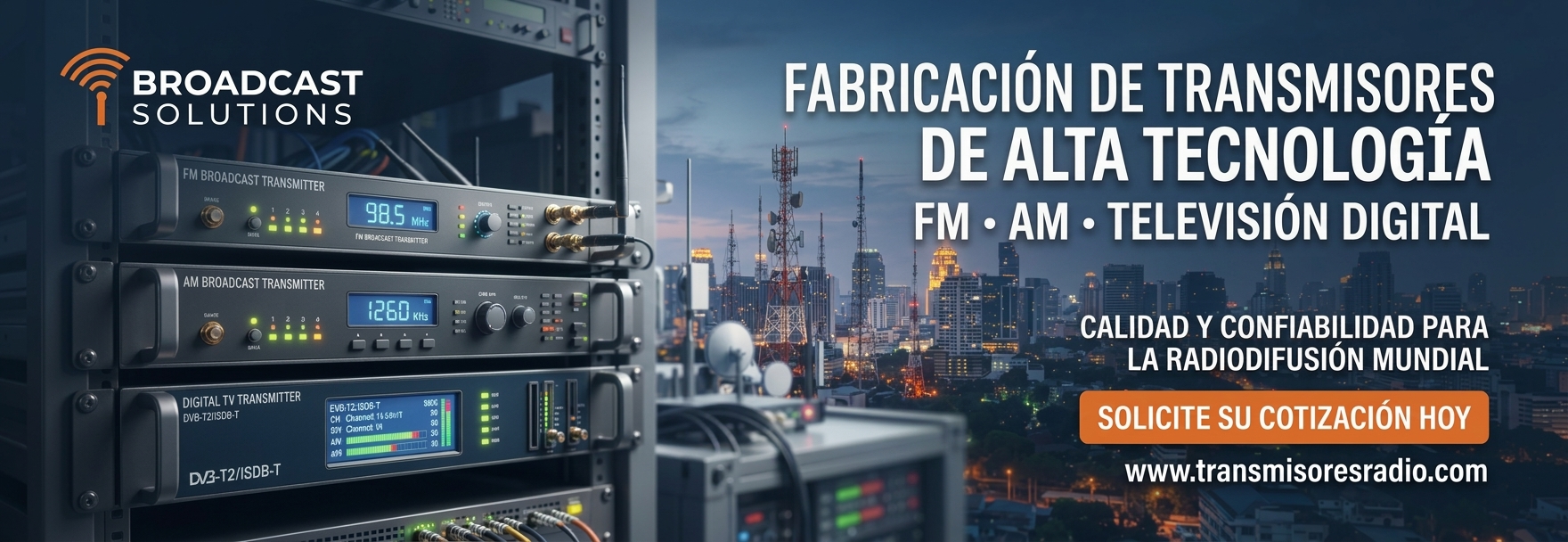 Transmisores de TV VHF UHF